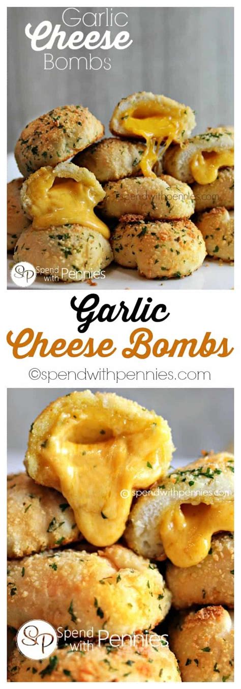 I love making these and taking to parties. Garlic Cheddar Biscuits (Garlic Cheese Bombs) - Spend With ...
