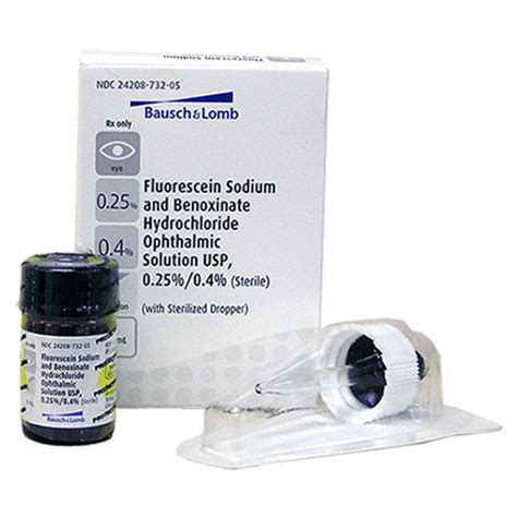 Fluorescein Sodium 0.25%/Benoxinate HCl 0.4%