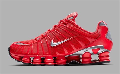 The Nike Shox Tl Set To Release A Wild Red Rendition House Of Heat