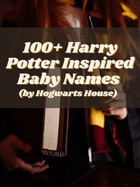 100 Harry Potter Inspired Baby Names Artofit