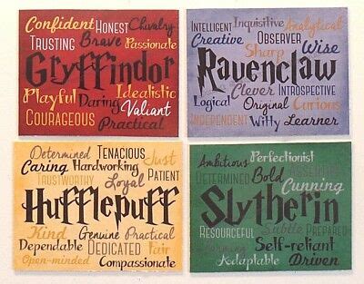 You can only pick one, and that is the one you will each one has their own traits associated with the house. Harry Potter Traits Gryffindor Ravenclaw Slytherin ...