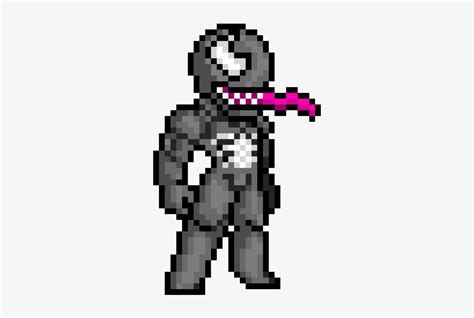 Venom Minecraft Pixel Art Venom 310x510 Png Download Pngkit
