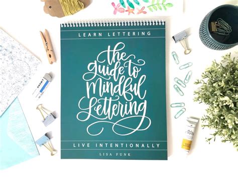 Top Spiral Binding The Guide To Mindful Lettering Etsy