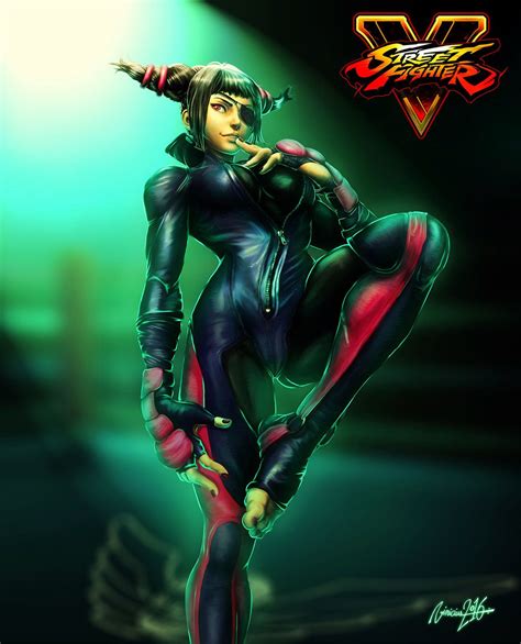 Juri Street Fighter V By Viniciusmt2007 Street Fighter Characters