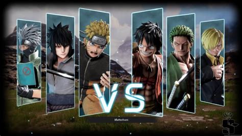 Jump Force Naruto Vs One Piece Youtube