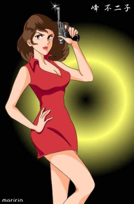 Fujiko From Lupin The 3rd Sexy Cartoons Animated Cartoons Comic Book