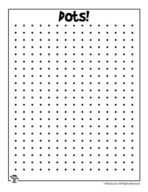 Dots Printable Game Printable Word Searches 48 Off