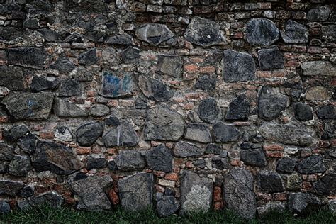 Background Brick Hdr Old Old Wall Retaining Wall Stone Stone