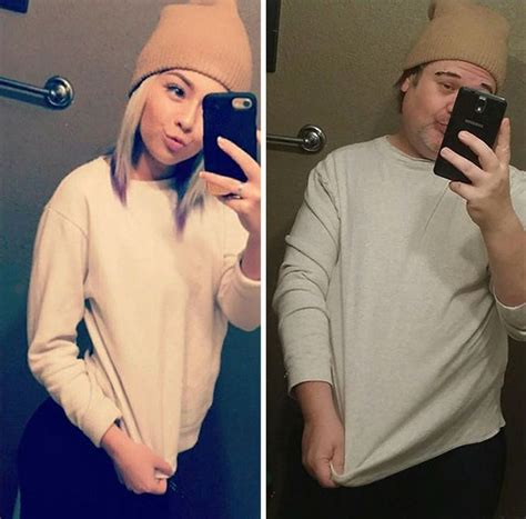 Dad Trolls His Daughter By Recreating Her Selfies Bored Hot Sex Picture