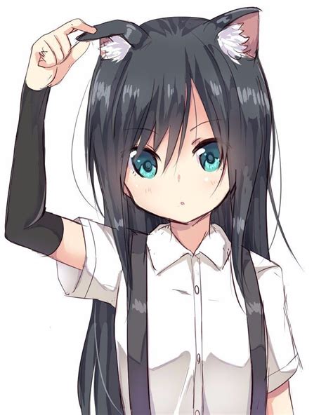 Cute Neko Nekogirl Catgirl Kittygirl Animecatgirl Ani