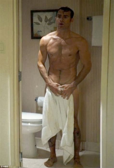 Justin Theroux Strips Off For Naked Bathtub Scenes In The Leftovers