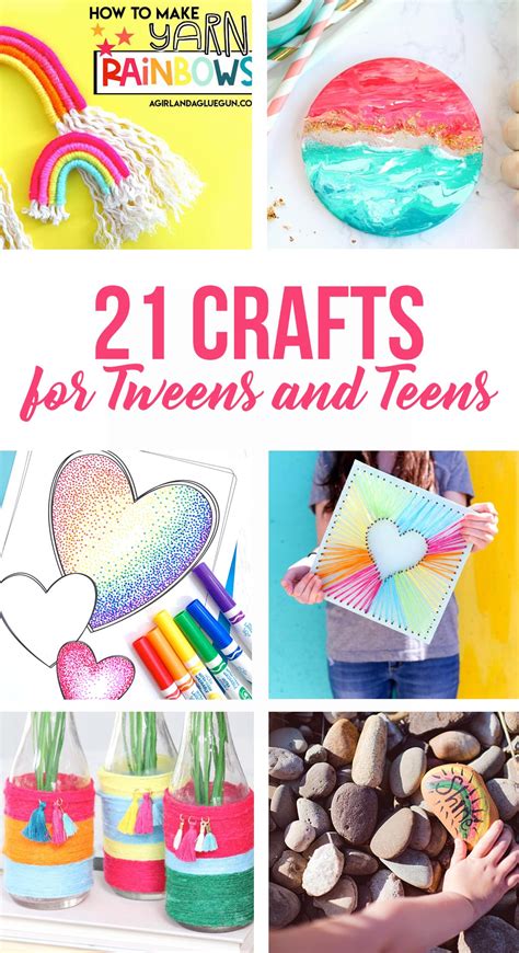 21 Crafts For Teens And Tweens The Crafting Chicks