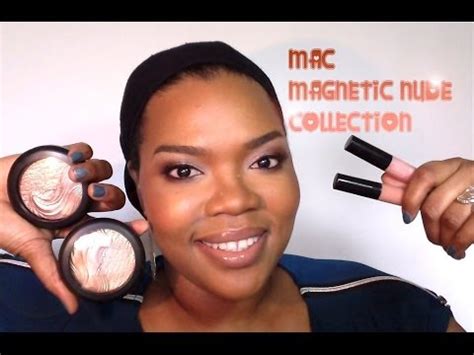 Mac Magnetic Nude Collection Haul Swatches Tuto Youtube