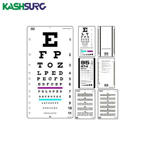 Snellen Eye Chart Rosenbaum Pocket And Jaeger Eye Charts Kashmir Surgicals