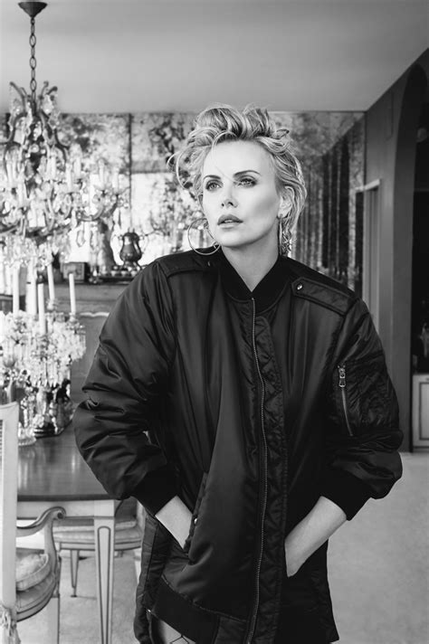 CHARLIZE THERON By Collier Schorr For V Magazine 101 Summer Issue