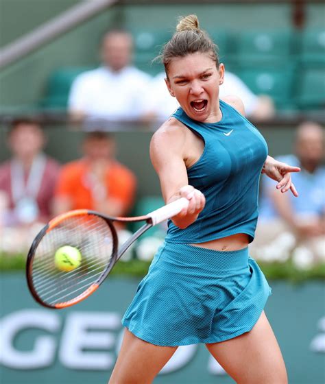 Simona halep is a romanian professional tennis player. SIMONA HALEP at French Open Tennis Tournament in Paris 05 ...