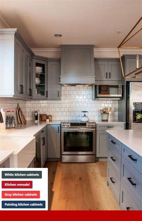 Painting your current kitchen cabinets could be less expensive than buying new or even refacing them. Painting Kitchen Cabinets How Much Does It Cost #cabinets and #kitchenislands | Kitchen cabinet ...