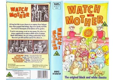 Watch With Mother On Bbc Video United Kingdom Vhs Videotape