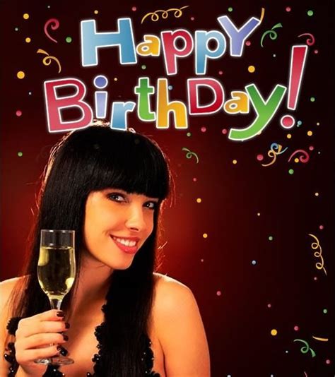 Hot Girl Happy Birthday Images Free Happy Bday Pictures And Photos Bday Card