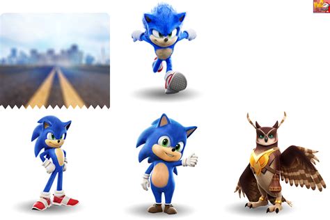 Mobile Sonic Dash Sonic Movie Event Graphics The Spriters Resource