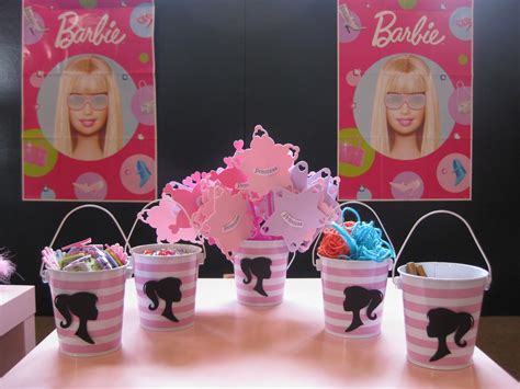 Swankychicfete Pink Barbie Party A 5th Birthday Party