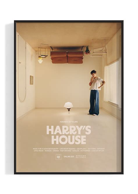 harry styles harry s house poster the indie planet