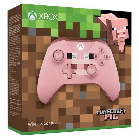 Xbox One Wireless Controller Minecraft Pig With Bluetooth Xbox