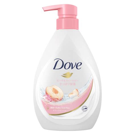 Dove Body Wash Peach And Sweet Pea Pump 500g Japanese Version Walmart