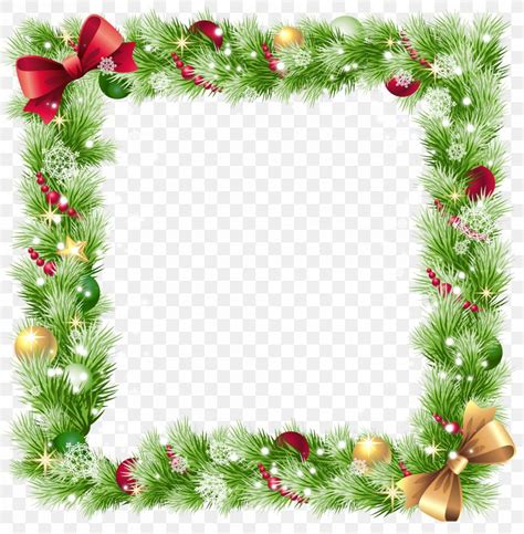 Borders And Frames Christmas Ornament Clip Art Png 4027x4114px