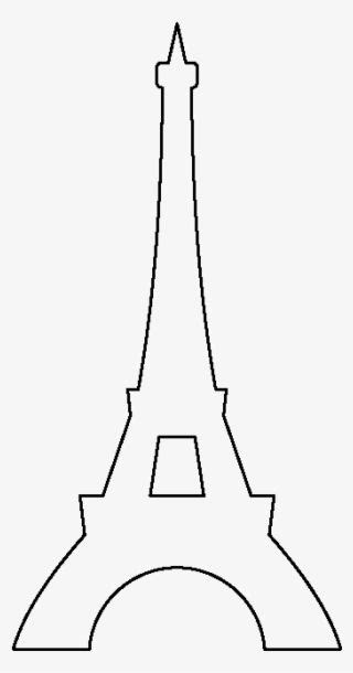  Eiffel Tower Pattern Use Eiffel Tower Outline Drawing 4503763 In