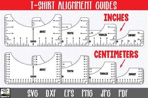 Free Printable T Shirt Alignment Tool - Printable Templates Free