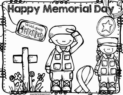 Memorial Day Printable Coloring Pages Memorial Day Color By Number