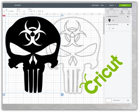Punisher Skull Svg Png Ai And Dxf Files For Commercial And Etsy