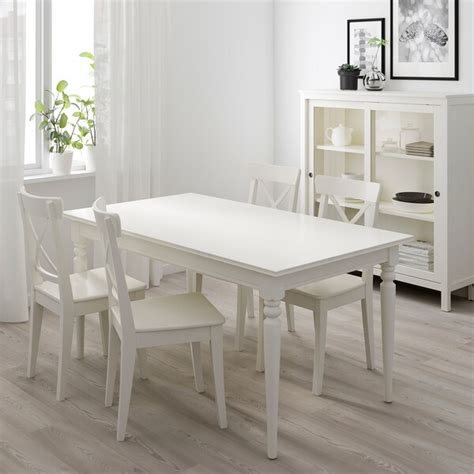 Mesa edor ikea extensible from mesas de cocina ikea , source:hausedekorationideen.net. INGATORP Mesa extensible, blanco, longitud máxima: 215 cm ...