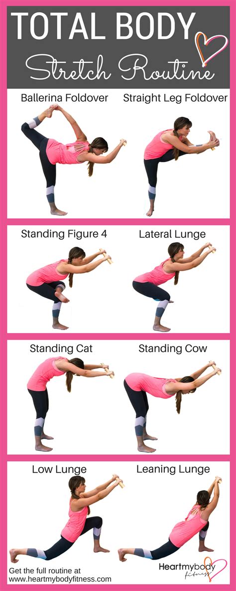 Total Body Static Stretch Routine Hiit Workout Workout Stretch Routine