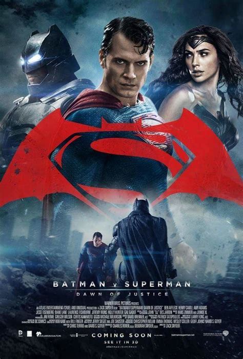 Batman V Superman Dawn Of Justice 2016 Poster Batman V Superman