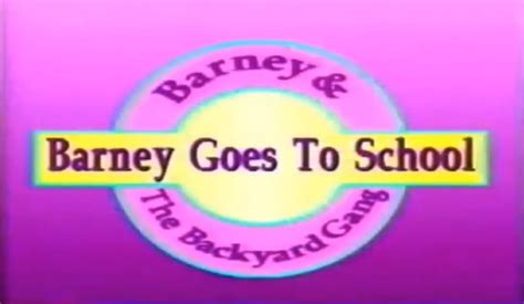 Barney And The Backyard Gang Three Wishes Home Decor