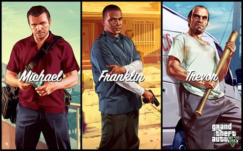 Gta 5 Characters Hd Games 4k Wallpapers Images Backgrounds Photos