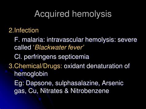 Ppt Hemolytic Anemia Powerpoint Presentation Free Download Id3318651