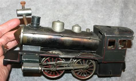 Antique Gebruder Bing Live Steam Engine Train Locomotive 11 89999