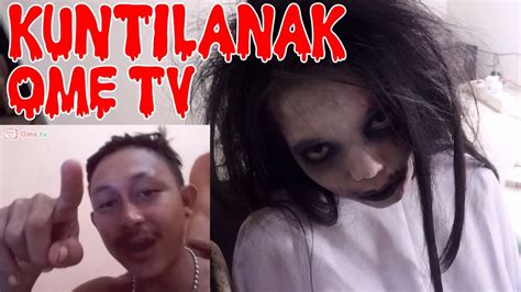 Prank Hantu Ome Tv Horror Kuntilanak Nya Nongol Lucu Banget Sumpah Wkwk Youtube