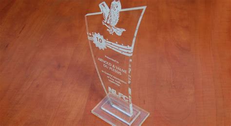 Laser Engraved Perspex Trophy Award Trophy Design Perspex Laser