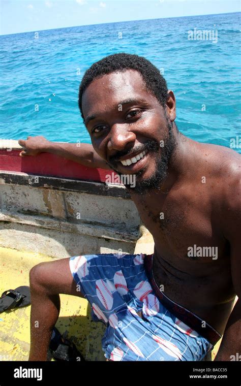 A Jamaican Fisherman Stock Photo Alamy