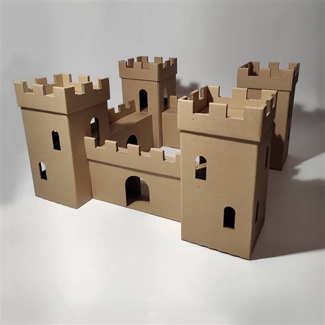 The Magical Cardboard Fortress For Kids Art And Craft For Indoor