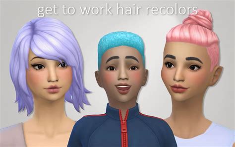 Noodlescc Sims Hair Sims Cc Sims 4