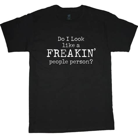 Decked Out Duds Mens Graphic Tee Freakin People Person Funny T Shirt