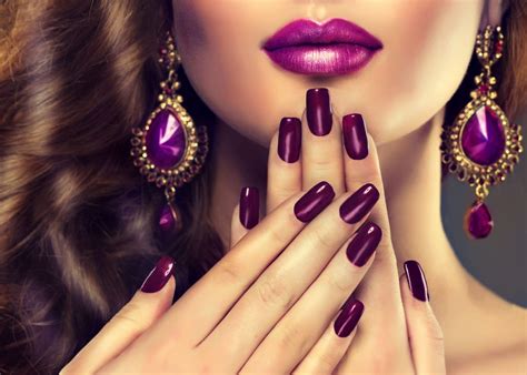 Luxury fashion style, manicure nail , cosmetics and make ...