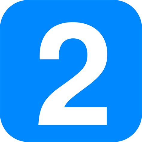 Filenumber 2 In Light Blue Rounded Squaresvg Wikimedia Commons