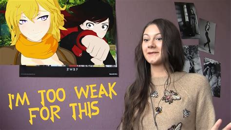 Rwby Volume 5 Yang Character Short Reaction Yang In There My Poor Gay Heart Youtube