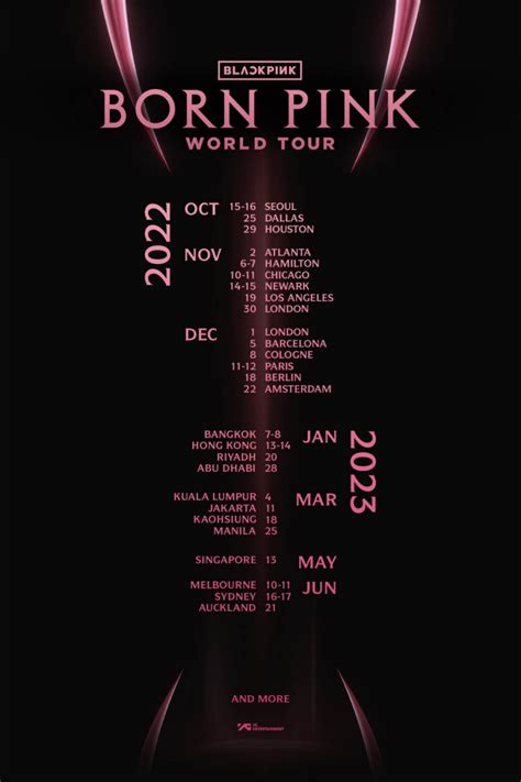 Blackpinks Born Pink World Tour Is Coming To Manila In 2023 Clickthecity